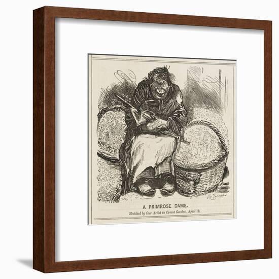 Female Type, Cov Garden-Harry Furniss-Framed Art Print