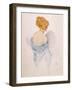 Female Type, Fan C1915-Ernst Ludwig Kirchner-Framed Art Print