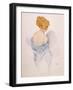 Female Type, Fan C1915-Ernst Ludwig Kirchner-Framed Art Print