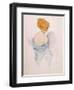 Female Type, Fan C1915-Ernst Ludwig Kirchner-Framed Art Print
