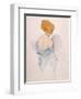 Female Type, Fan C1915-Ernst Ludwig Kirchner-Framed Art Print