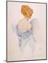 Female Type, Fan C1915-Ernst Ludwig Kirchner-Mounted Art Print
