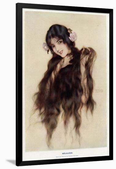 Female Type Melisande-Ernst Ludwig Kirchner-Framed Art Print