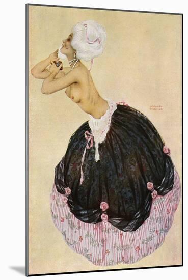 Female Type, Rice Powder-Ernst Ludwig Kirchner-Mounted Art Print