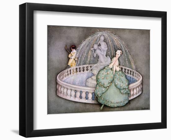 Female Type, Rococo 18C-Jennie Harbour-Framed Art Print