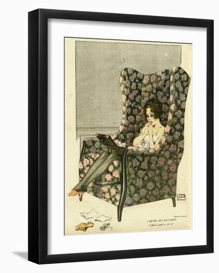 Female Type, Souvenirs-Georges Leonnec-Framed Art Print