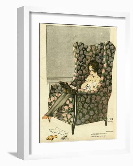 Female Type, Souvenirs-Georges Leonnec-Framed Art Print