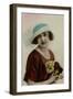 Female Type with Roses-null-Framed Photographic Print
