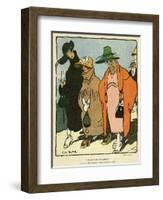 Female Types, 3 by Sea-Gus Bofa-Framed Art Print