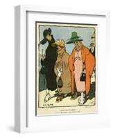 Female Types, 3 by Sea-Gus Bofa-Framed Art Print