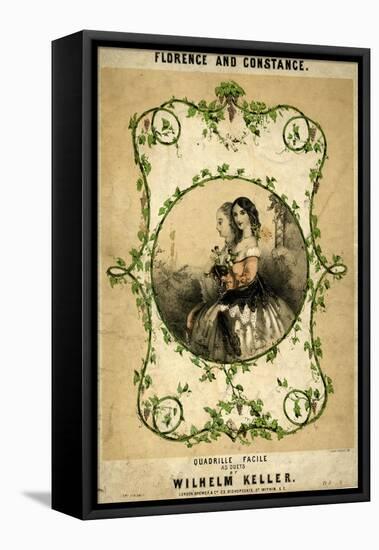 Female Types, Quadrille-null-Framed Stretched Canvas