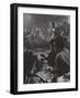 Female Vocalist Entertains Patrons at Cafe Society Downtown-Gjon Mili-Framed Photographic Print