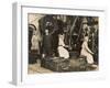 Female War Workers in a Manchester Munitions Factory-null-Framed Photographic Print