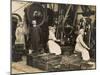 Female War Workers in a Manchester Munitions Factory-null-Mounted Photographic Print