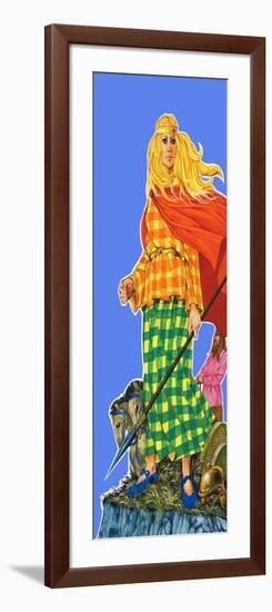 Female Warrior-Richard Hook-Framed Giclee Print