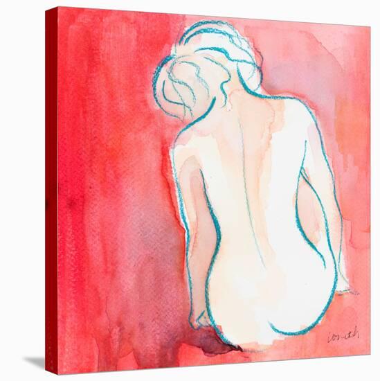 Female Watercolor Figure I-Lanie Loreth-Stretched Canvas