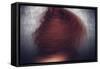 Female with Red Curly Hair-Luis Beltran-Framed Stretched Canvas