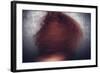 Female with Red Curly Hair-Luis Beltran-Framed Photographic Print