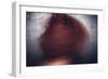 Female with Red Curly Hair-Luis Beltran-Framed Photographic Print