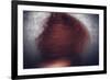 Female with Red Curly Hair-Luis Beltran-Framed Photographic Print
