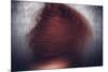 Female with Red Curly Hair-Luis Beltran-Mounted Photographic Print