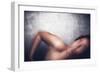 Female with Red Curly Hair-Luis Beltran-Framed Photographic Print