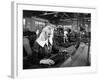 Female Workers Sharpening Saw Blades at Slack Sellars and Co, Sheffield, South Yorkshire, 1963-Michael Walters-Framed Photographic Print