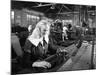 Female Workers Sharpening Saw Blades at Slack Sellars and Co, Sheffield, South Yorkshire, 1963-Michael Walters-Mounted Photographic Print