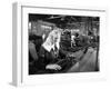 Female Workers Sharpening Saw Blades at Slack Sellars and Co, Sheffield, South Yorkshire, 1963-Michael Walters-Framed Photographic Print