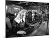 Female Workers Sharpening Saw Blades at Slack Sellars and Co, Sheffield, South Yorkshire, 1963-Michael Walters-Mounted Photographic Print