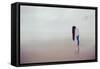 Female Youth with Long Hair-Kerstin Auer-Framed Stretched Canvas