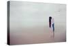 Female Youth with Long Hair-Kerstin Auer-Stretched Canvas
