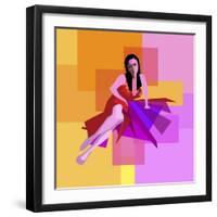 Female001-Surapol Pansanit-Framed Giclee Print