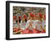 Females During Rally at UCLA for California Repub. Governor Candidate Ronald Reagan During Campaign-John Loengard-Framed Photographic Print