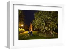 Femeiche' the Court Tree at Night-Solvin Zankl-Framed Photographic Print