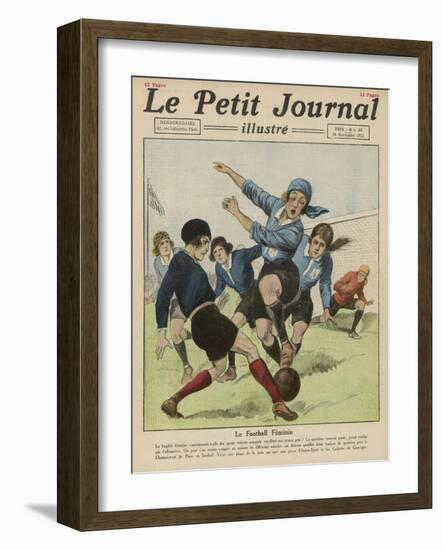 Femina-Sport Versus les Cadettes de Gascoigne at Paris-Andre Galland-Framed Art Print