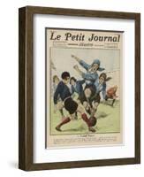 Femina-Sport Versus les Cadettes de Gascoigne at Paris-Andre Galland-Framed Art Print