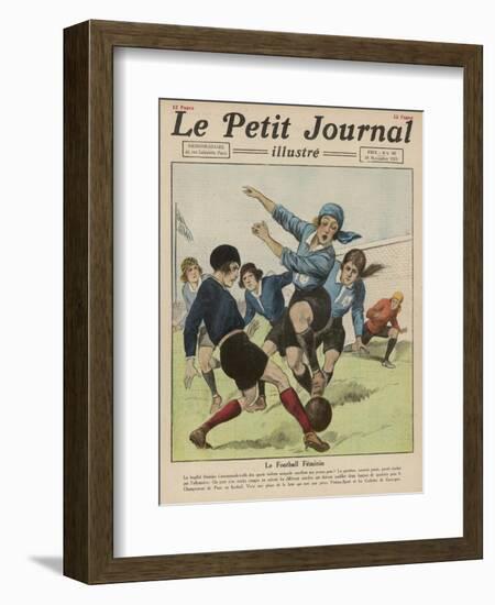 Femina-Sport Versus les Cadettes de Gascoigne at Paris-Andre Galland-Framed Art Print