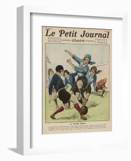 Femina-Sport Versus les Cadettes de Gascoigne at Paris-Andre Galland-Framed Art Print