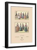 Feminine Dress of Switzerland-Racinet-Framed Art Print