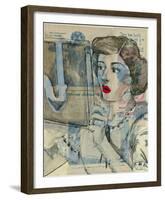 Feminine Mystique II-Lorello-Framed Giclee Print