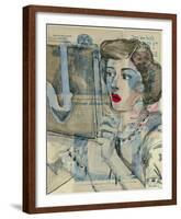 Feminine Mystique II-Lorello-Framed Giclee Print