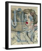 Feminine Mystique II-Lorello-Framed Giclee Print