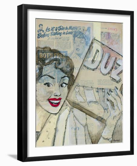 Feminine Mystique III-Lorello-Framed Giclee Print