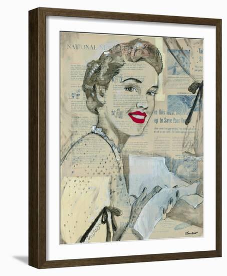 Feminine Mystique IV-Lorello-Framed Giclee Print