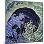 Feminine Wave (detail)-Katsushika Hokusai-Mounted Art Print