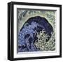 Feminine Wave (detail)-Katsushika Hokusai-Framed Giclee Print