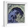 Feminine Wave (detail)-Katsushika Hokusai-Framed Giclee Print