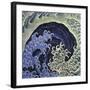 Feminine Wave-Katsushika Hokusai-Framed Art Print