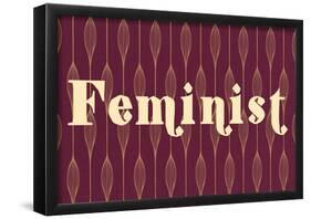 Feminist-null-Framed Poster